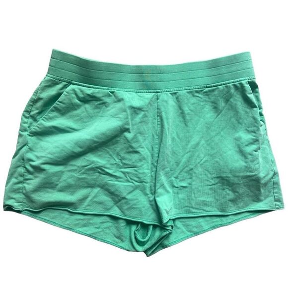 Womens JoyLab Lightweight Mint Green French Terry Shorts 2" - Sz L - Picture 2 of 2